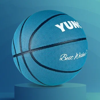 Размер 5 Адгезивный баскетбольный мяч из полиуретана, износостойкий, высокоэластичный, предотвращающий протекание, Тренировочный мяч для игр в баскетбол для детей в помещении и на открытом воздухе