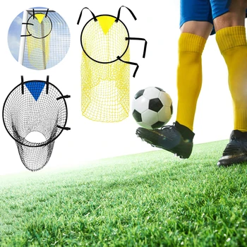 Сетка для мультиспортивных мишеней, футбольное тренировочное оборудование, складные ящики для футбольных мячей с выделенными зонами для подсчета очков для точности стрельбы