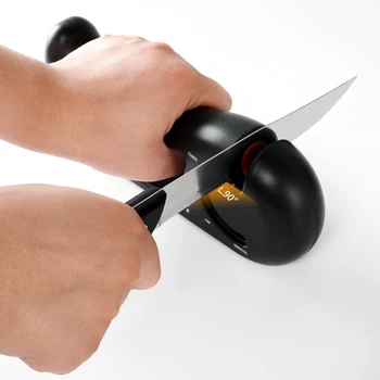 Точилка для ножей 4-в-1 с возможностью регулировки, сверхмощный износостойкий инструмент для заточки ножей, ножницы, многоцелевые кухонные гаджеты.