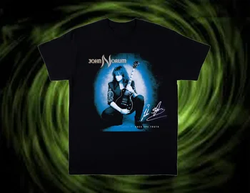 Фирменная футболка John Norum - Face The Truth Черная Gifl для Fan ZZ630
