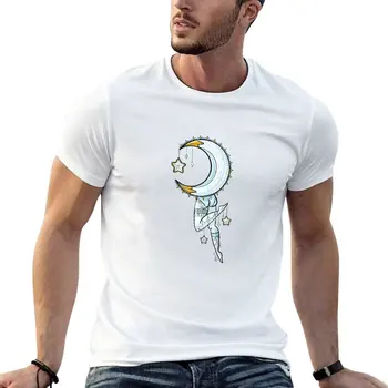 Футболка Burlesque Moon, одежда kawaii, индивидуальные футболки, мужские графические футболки