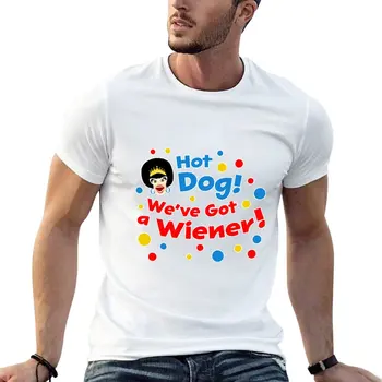 Футболка Hot Dog We've got a Wiener, аниме-одежда, футболки, мужская футболка нового выпуска, аниме-футболки для мужчин.