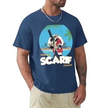 Футболка Imperial Scarif Garrison, футболка больших размеров, быстросохнущая дизайнерская футболка, мужская