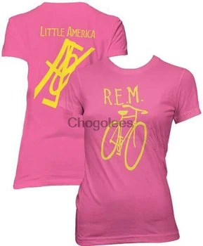 Футболка R.E.M. Little America Juniors, топ, размер S-XL, Новый официальный товар Live Nation