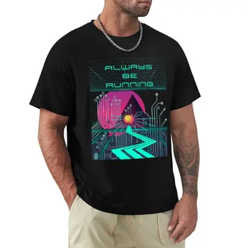 Футболка в стиле киберпанка /RPG - NETRUNNER Cyberwear / Разноцветная / Унисекс / Мужская футболка
