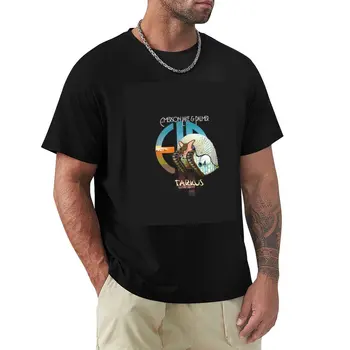 Футболки Tarkus ELP Emerson, Lake and Palmer для мальчиков, белые футболки, спортивная рубашка, рубашка с животным принтом для мальчиков, мужская одежда