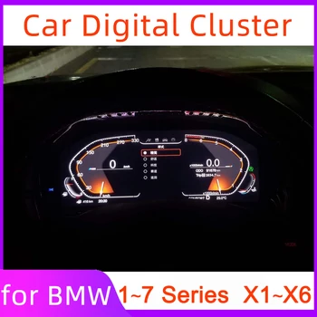 Цифровой Кластер для BMW 1-7 серий X1-X6 E90 F30 F01 F10 E60 F18 F25 F26 F15 F16 E70 E71 Цифровая Приборная панель с ЖК-дисплеем