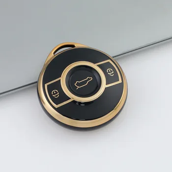 Чехол для автомобильных ключей из ТПУ для Smart #1 # 3 Auto Remote Shell Protection Accessaries Keychain